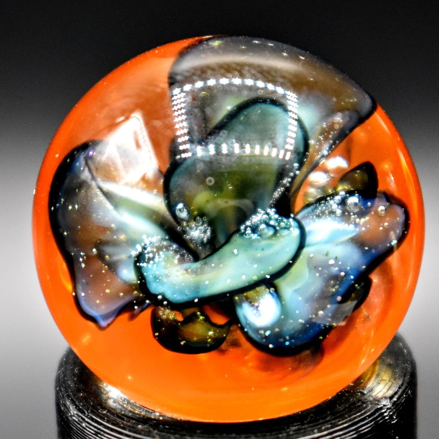 True Kronos Flower implosion Marbles