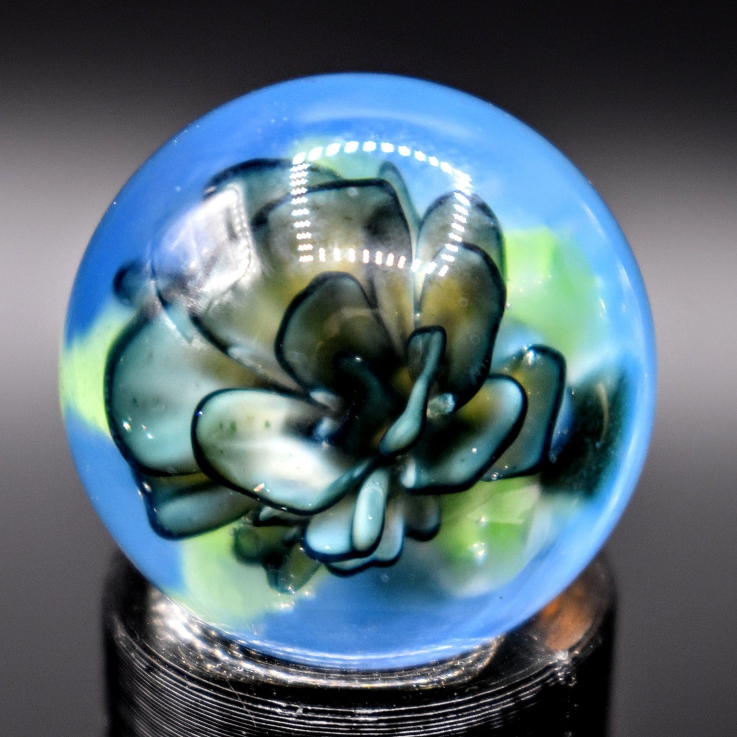 True Kronos Flower implosion Marbles
