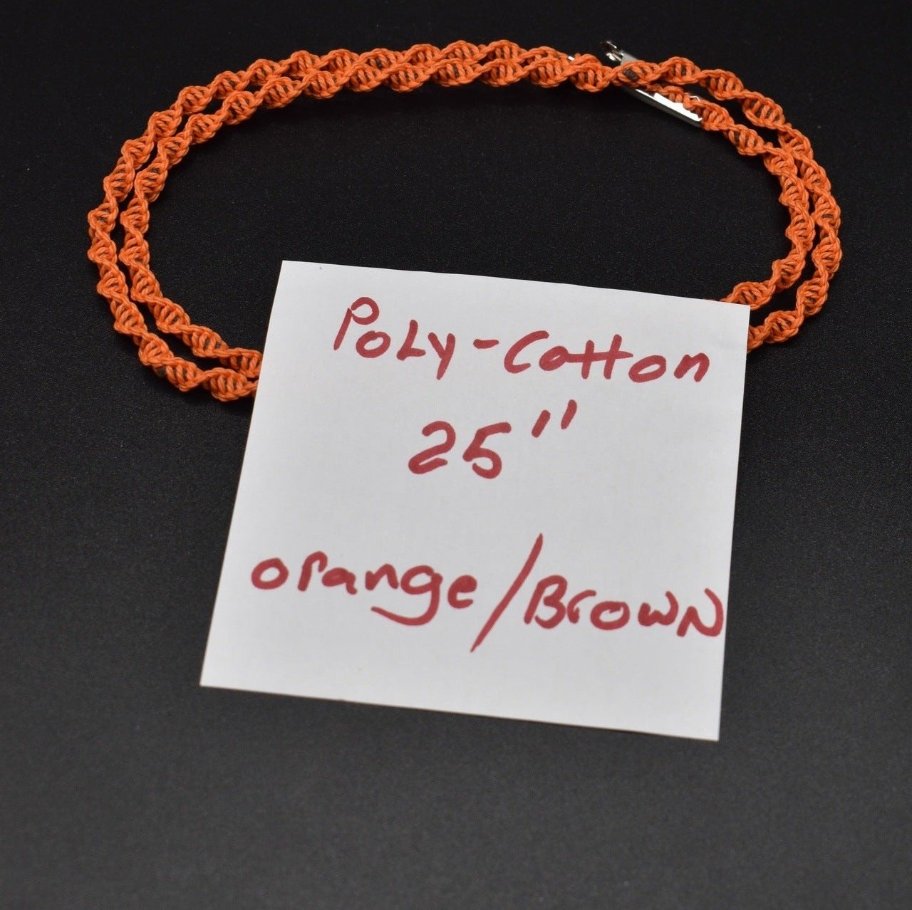 Dr. Seshy Hand braided Pendant Chain