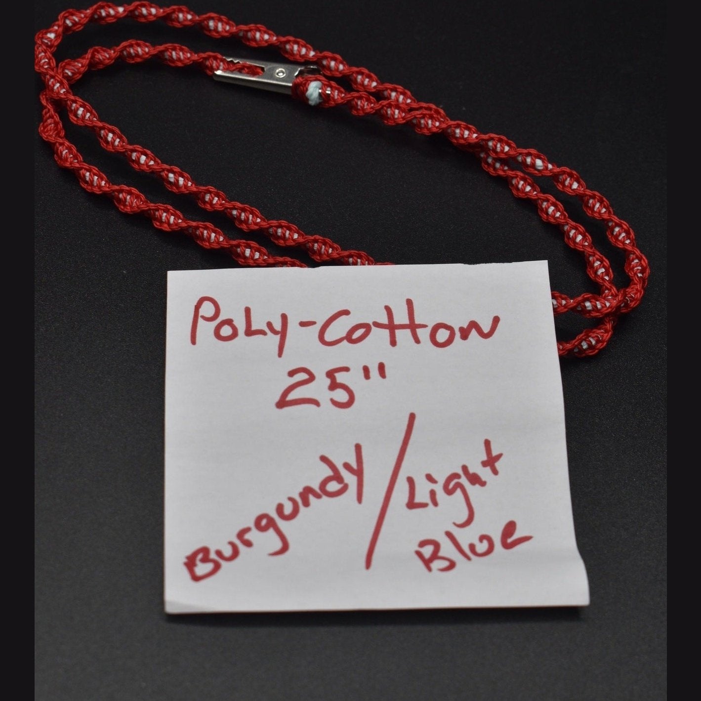 Dr. Seshy Hand braided Pendant Chain