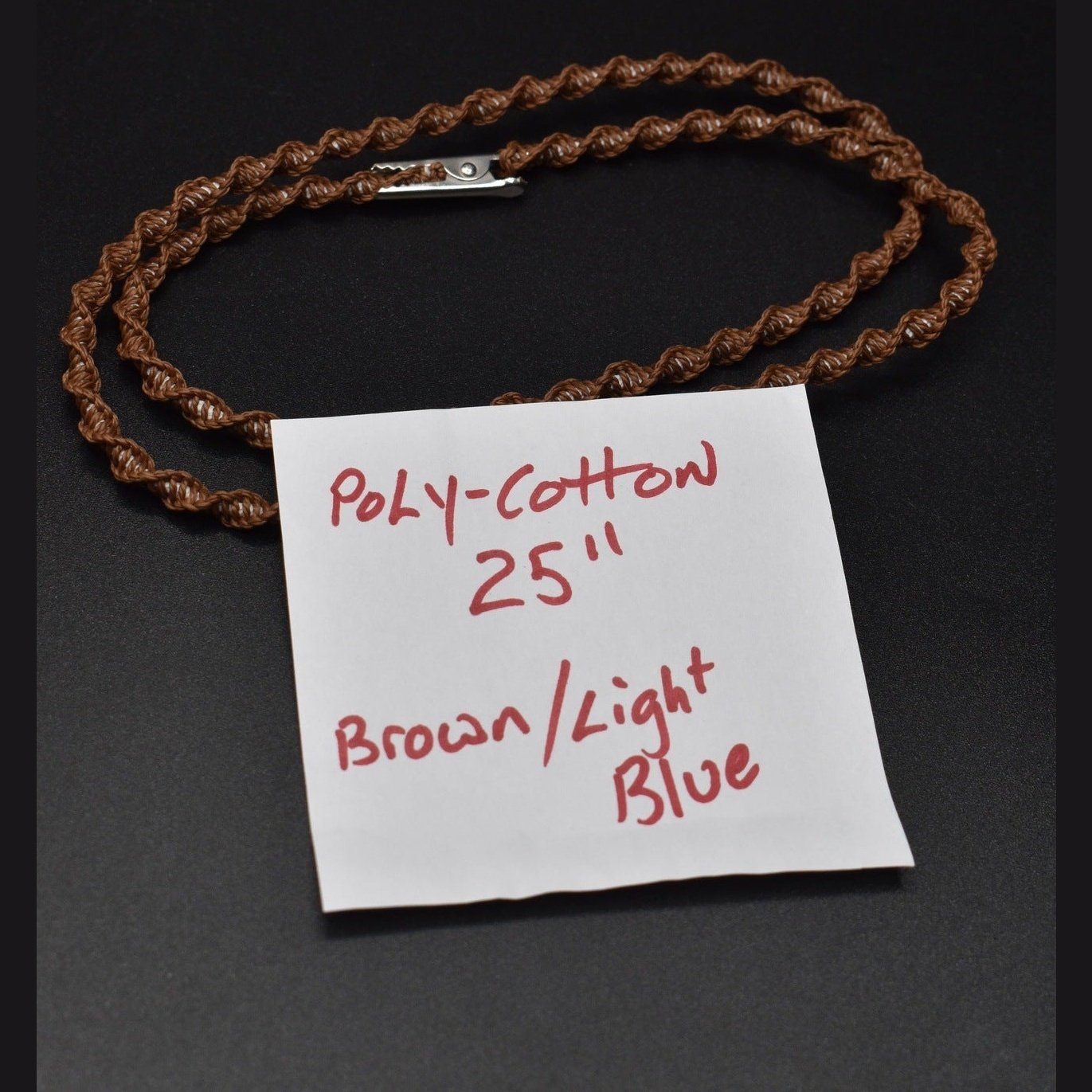 Dr. Seshy Hand braided Pendant Chain