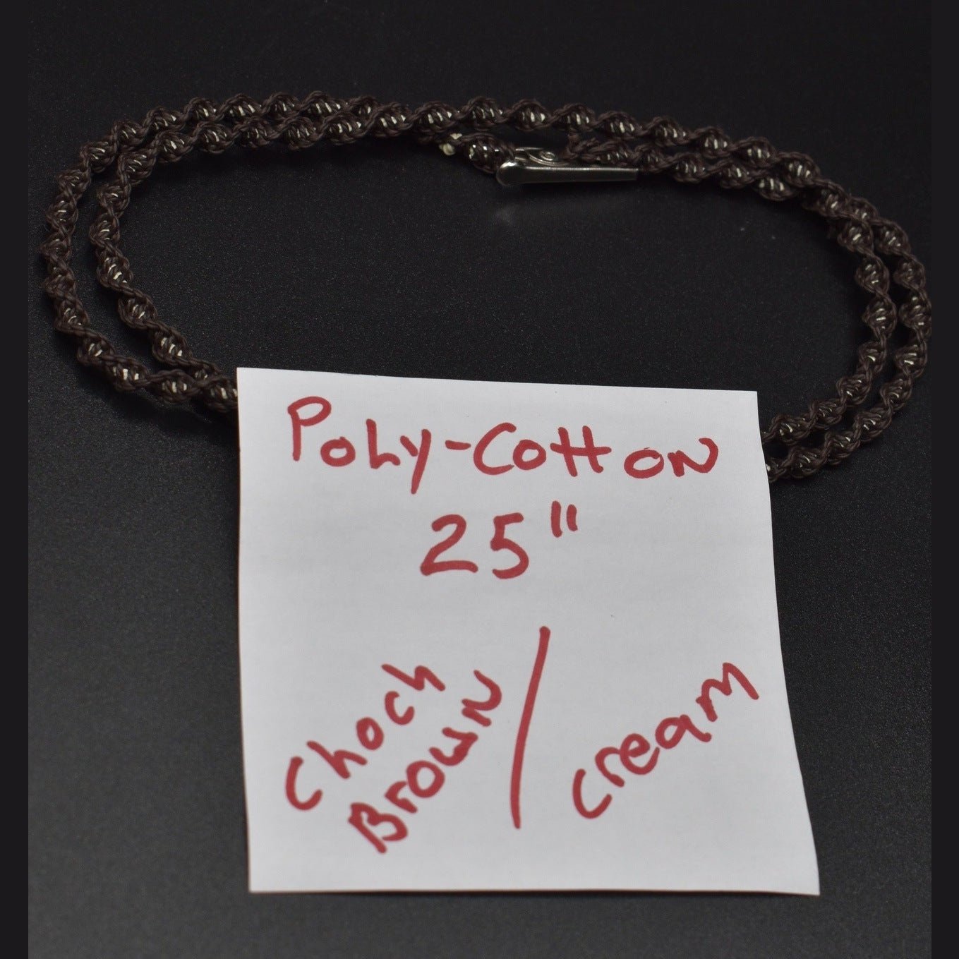 Dr. Seshy Hand braided Pendant Chain