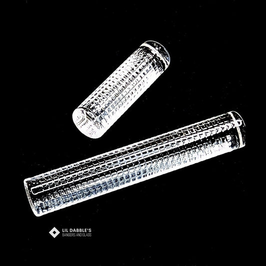 Solid Etched Quartz Pillar