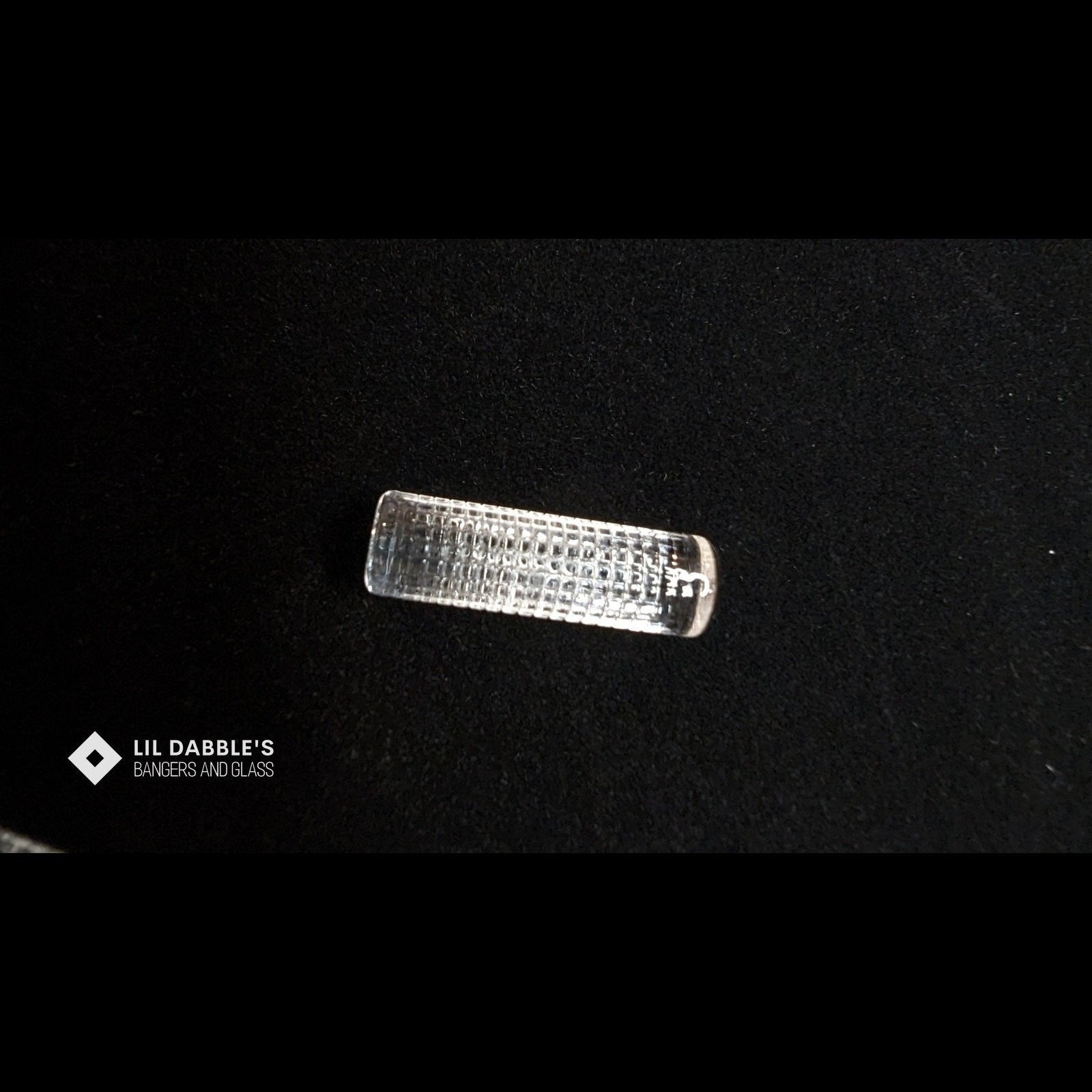 Solid Etched Quartz Pillar