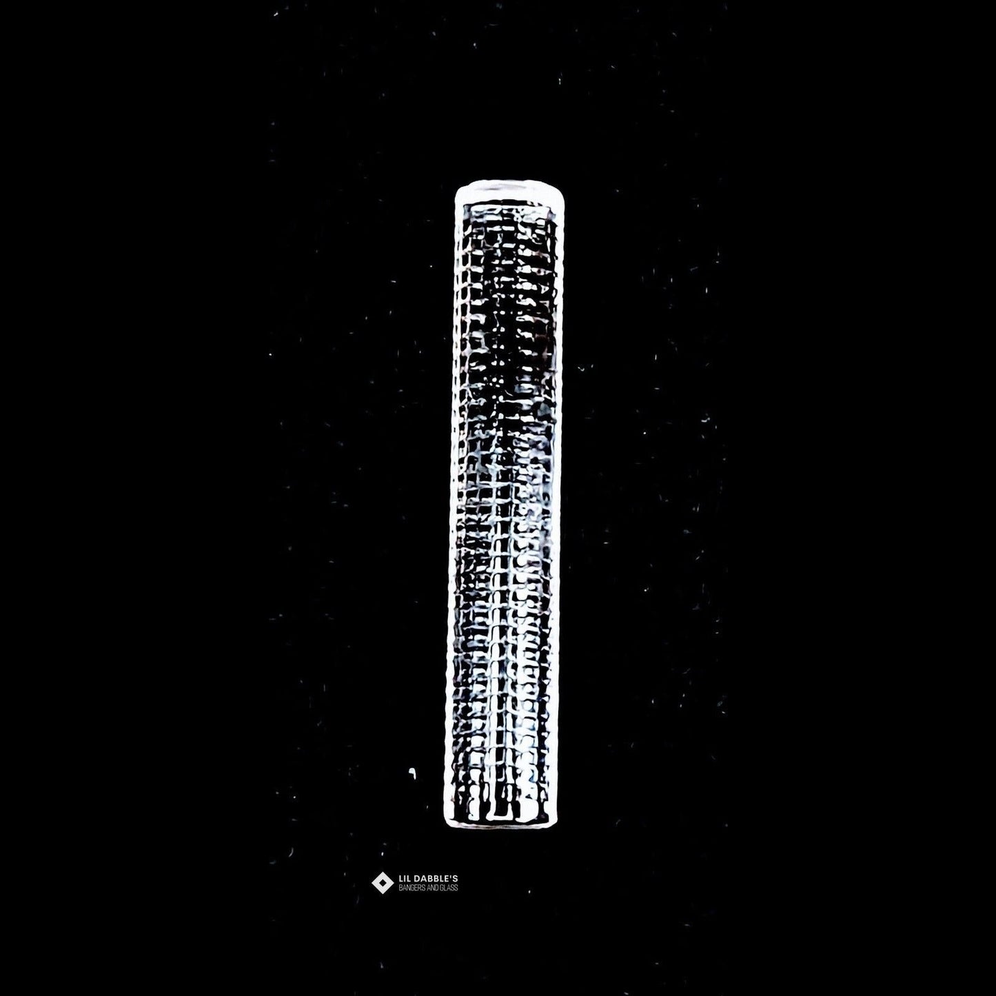 Solid Etched Quartz Pillar