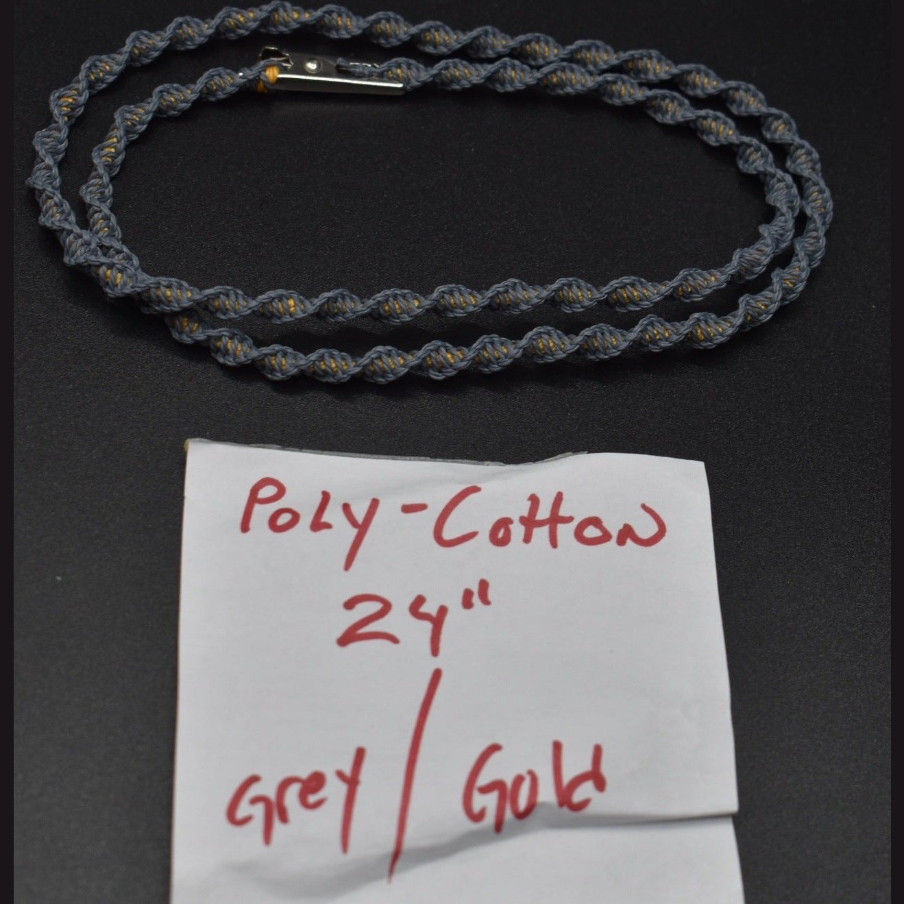 Dr. Seshy Hand braided Pendant Chain
